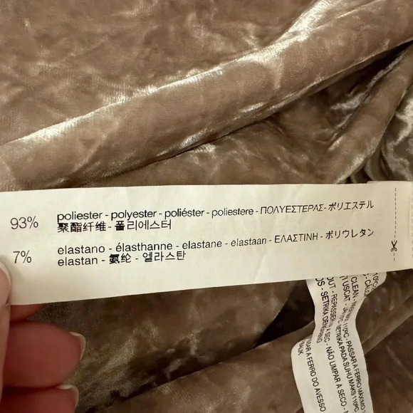 Zara Collection Velvet Burnout Slip Dress Nightie Excellent Condition Y2K EUC - Picture 4 of 7